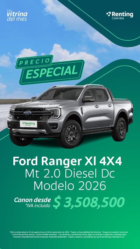 Ford Ranger Xl 4X4 Mt 2.0 Diesel Dc - Modelo 2026